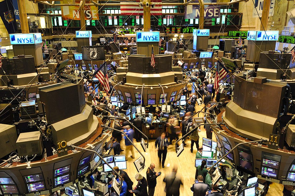 Trading floor or NYSE